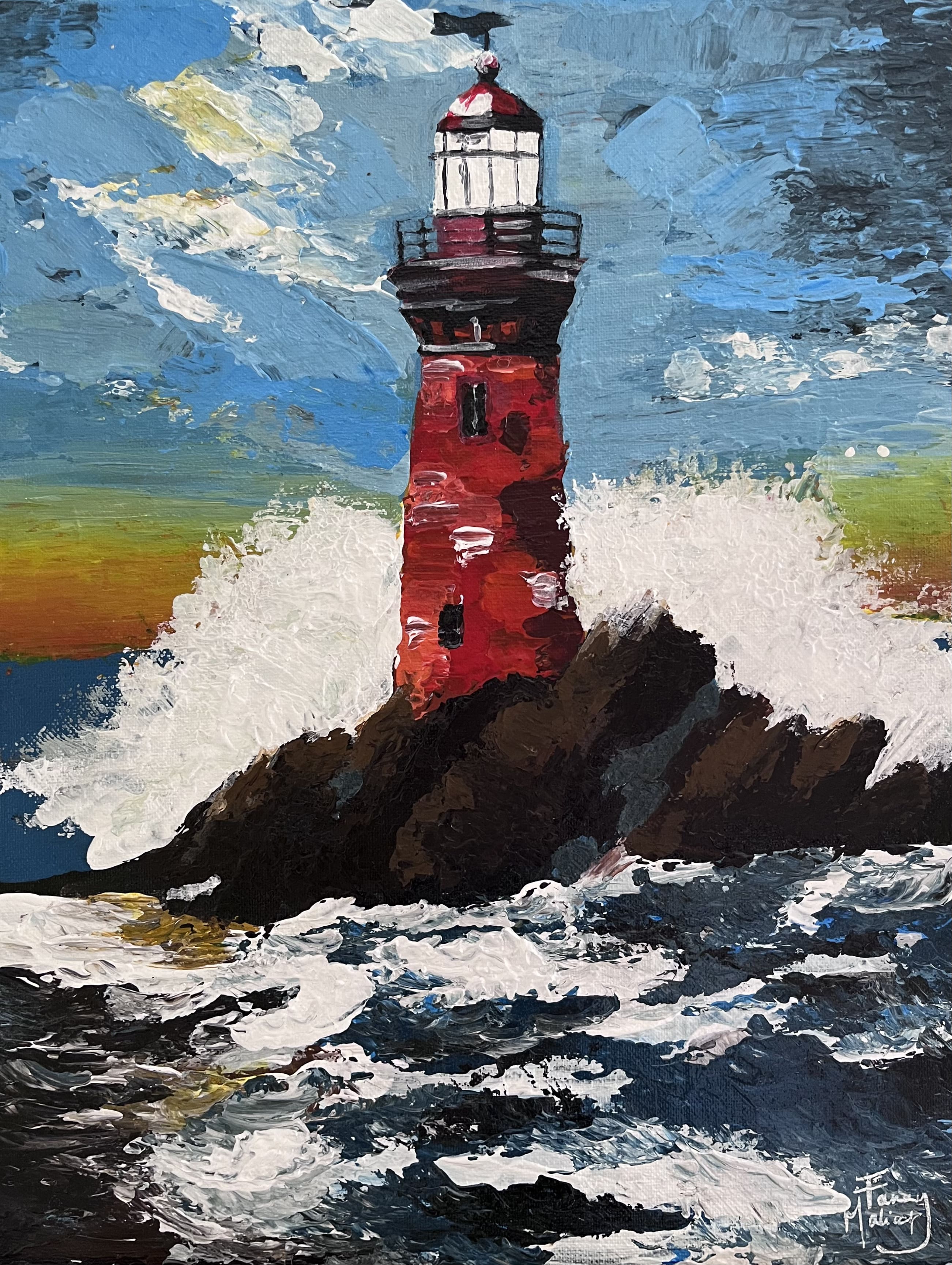 Lueur dans la tempête - VENDU